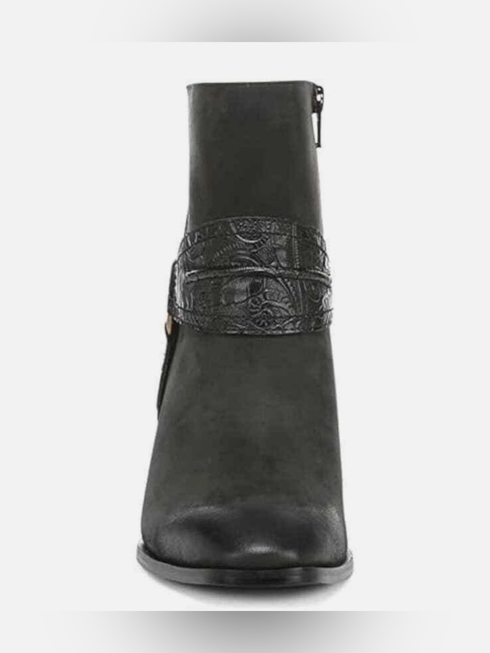 Vionic Carnelia Water Repellent Ankle Boots 7.5 black nubuck leather - Picture 5 of 14